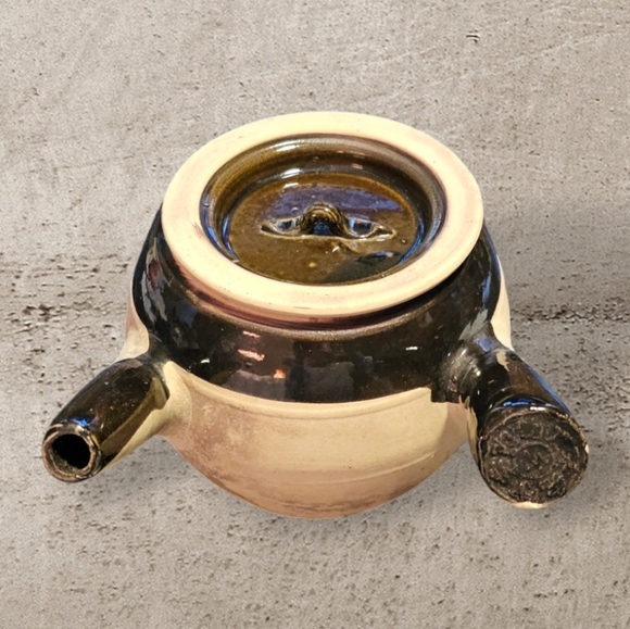 Other - Vintage Chinese Stonewar Herb Tea Pot - Kyusu